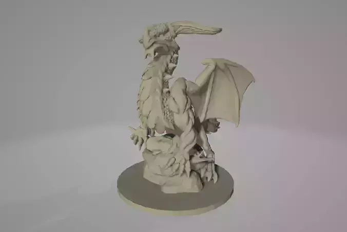 Forest Dragon Miniature