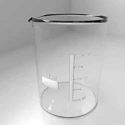 150ml Empty Glass Beaker