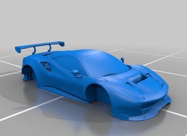 Ferrari 488 3D model_1