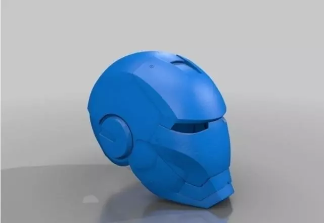 Iron man Helmet MKIII 3D print model_0