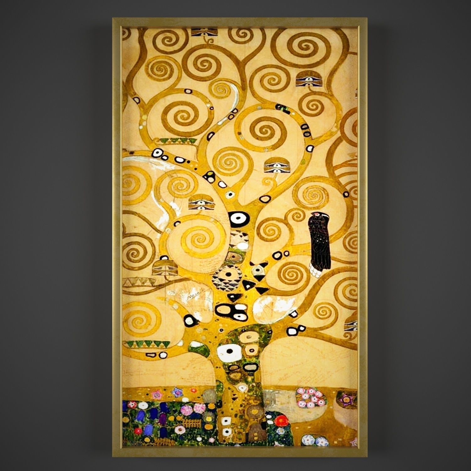 Gustav Klimt  Low-poly 3D model_2