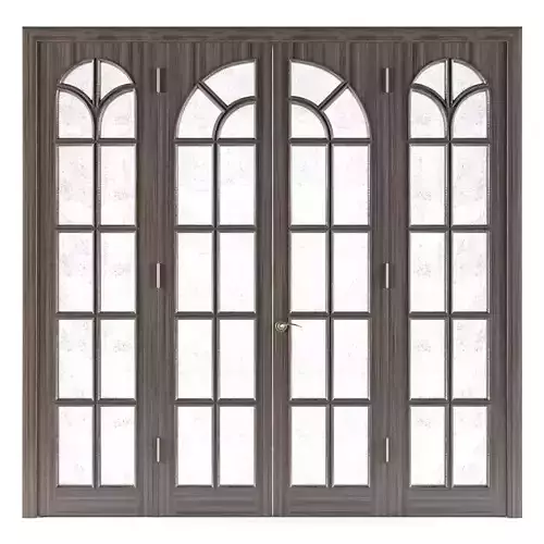 Partition door 3D model