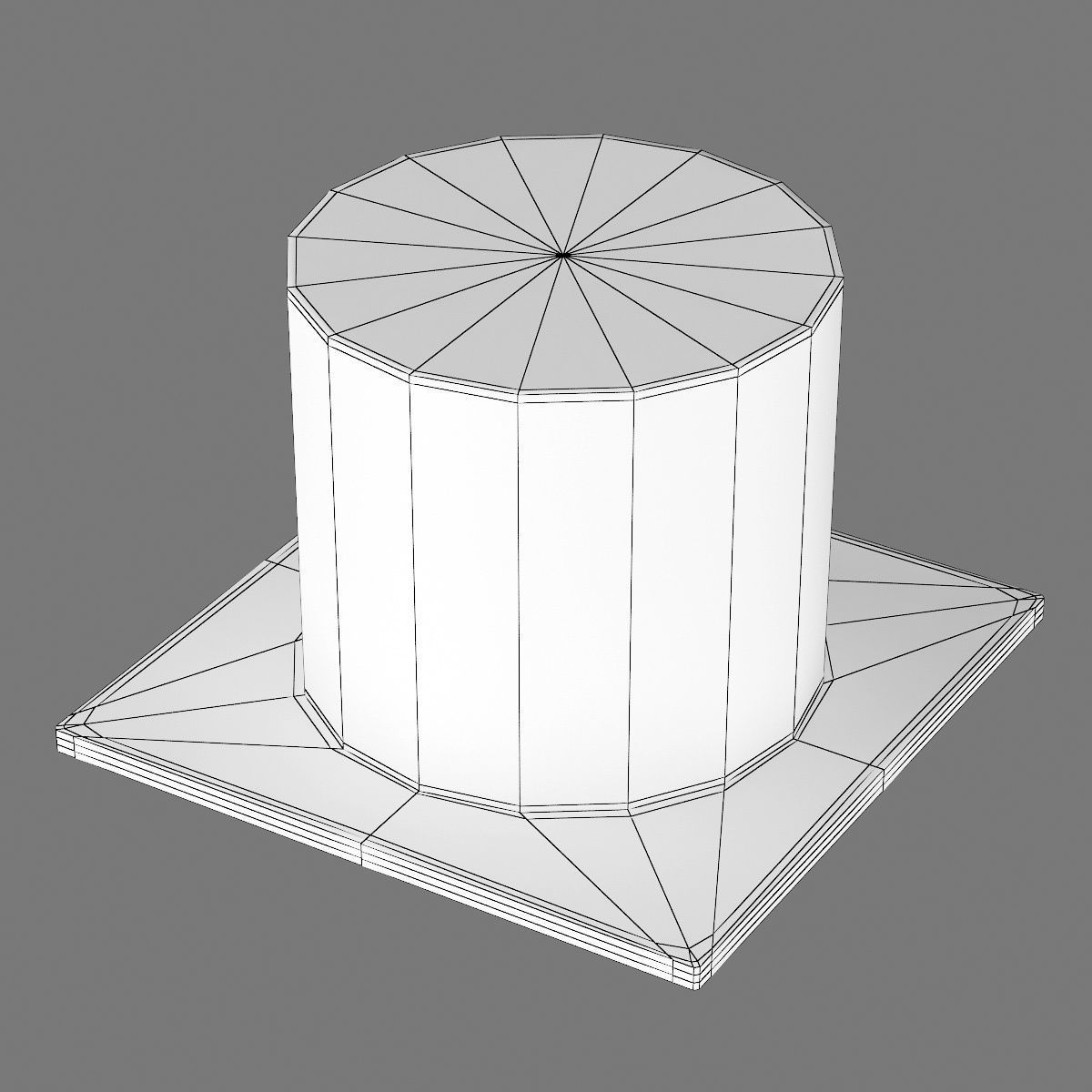 01194x Lega 16 Lightstar recessed spotlight 3D model_12