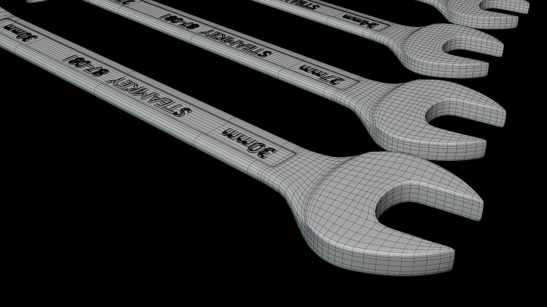 Hand tools collection 3D model_43