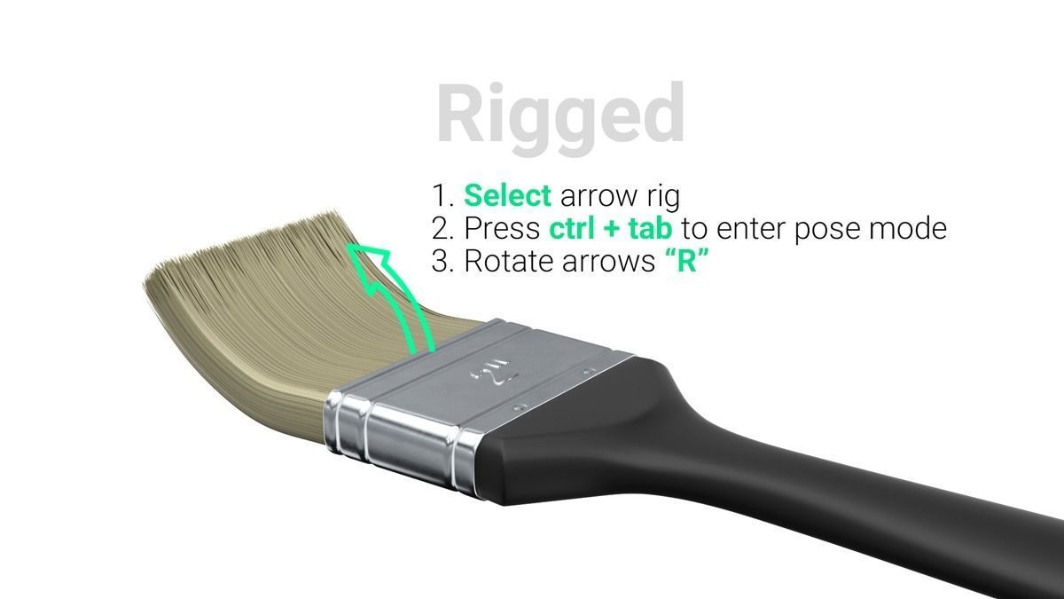 Hand tools collection 3D model_8