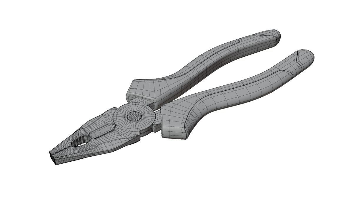 Hand tools collection 3D model_14