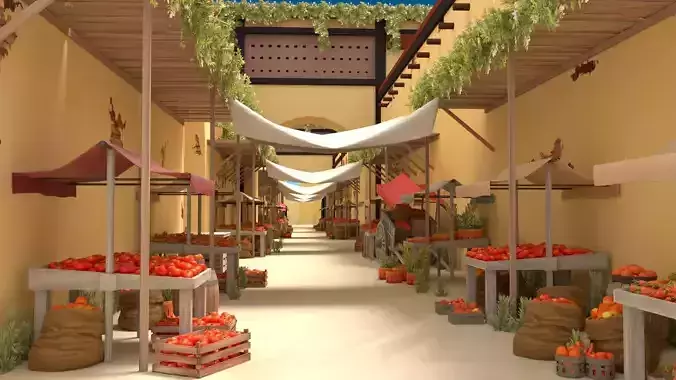 Marketplace- Sand- East