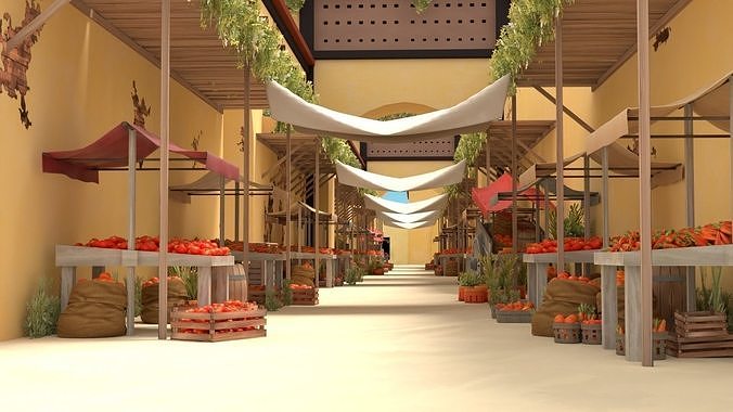 Marketplace- Sand- East Low-poly 3D model 3