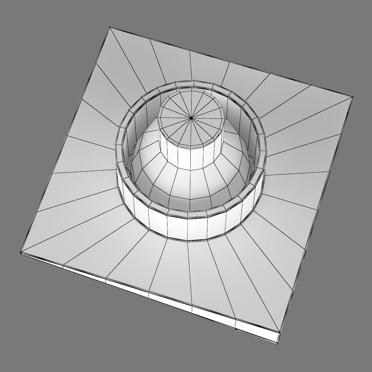 01100x Miriade Lightstar recessed spotlight 3D model_9