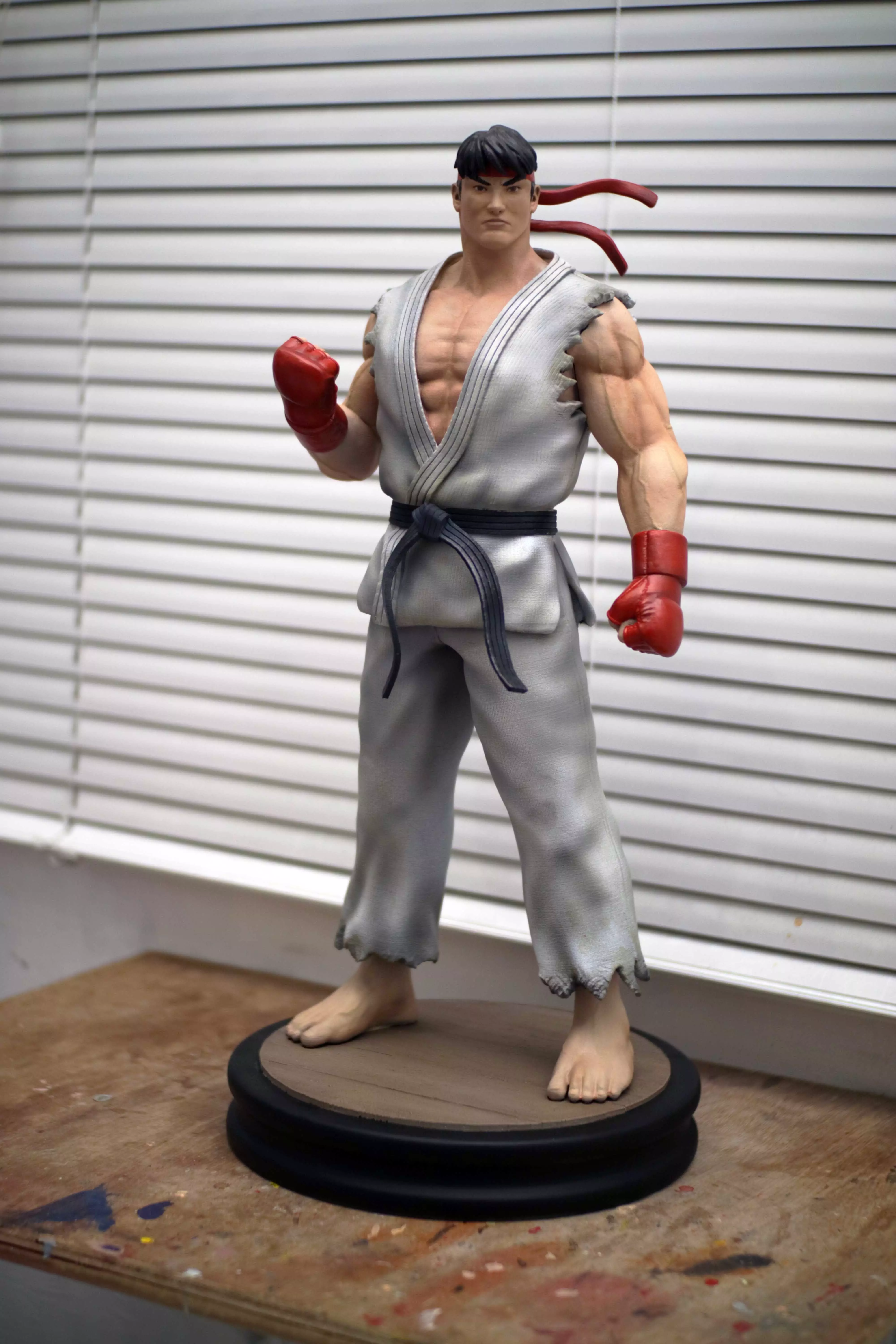 Ryu Street Fighter Fan-art Statue 3D print model_0