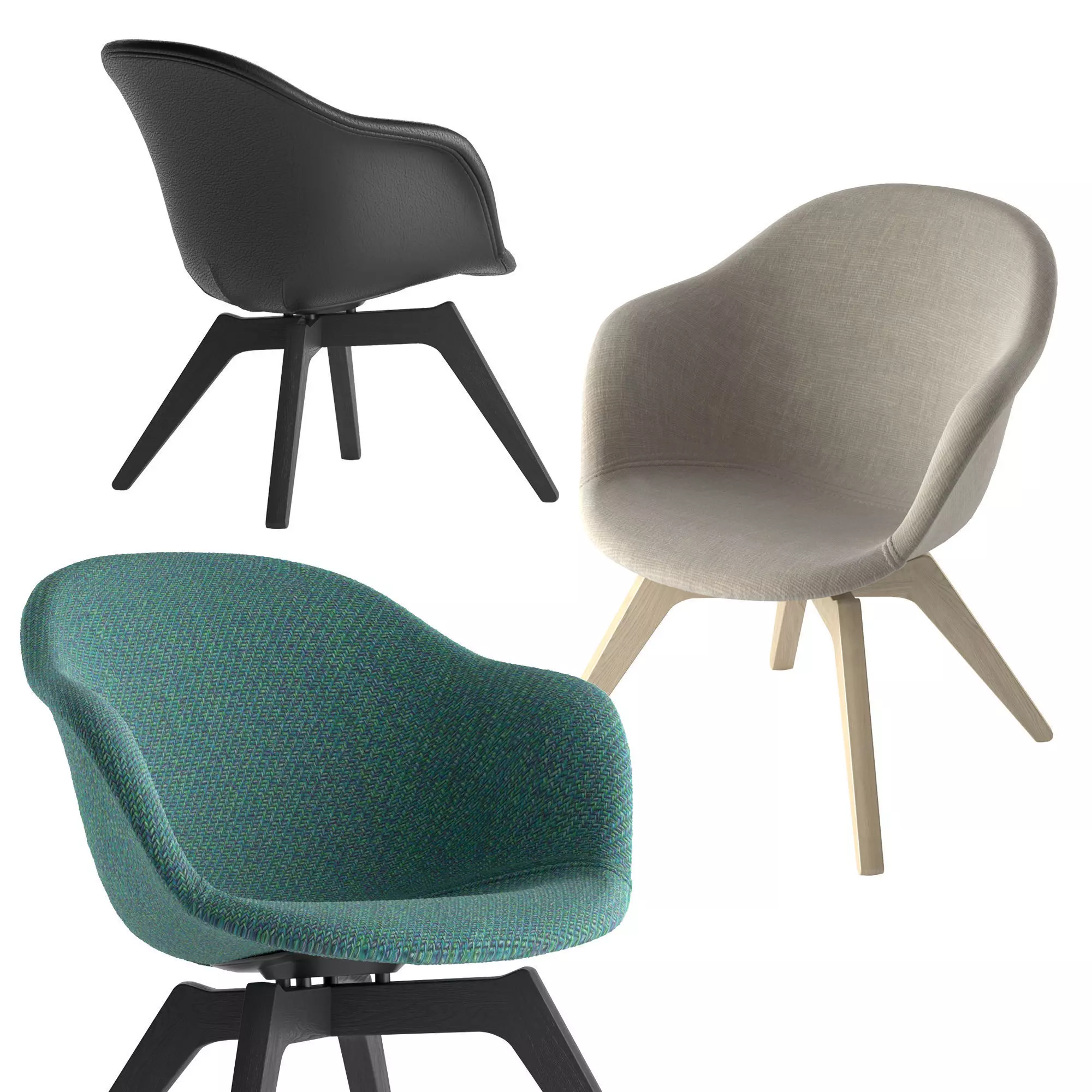 Boconcept-adelaide lounge chair 3D model
