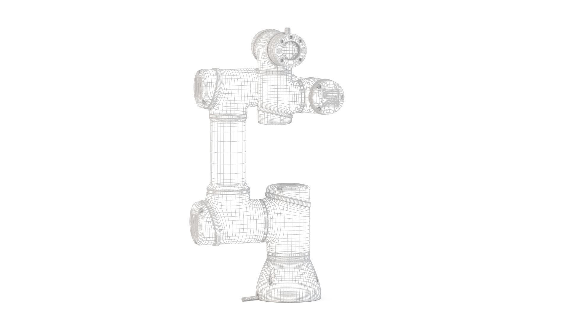 Photorealistic Universal Robots collaborative UR3 3D model_6