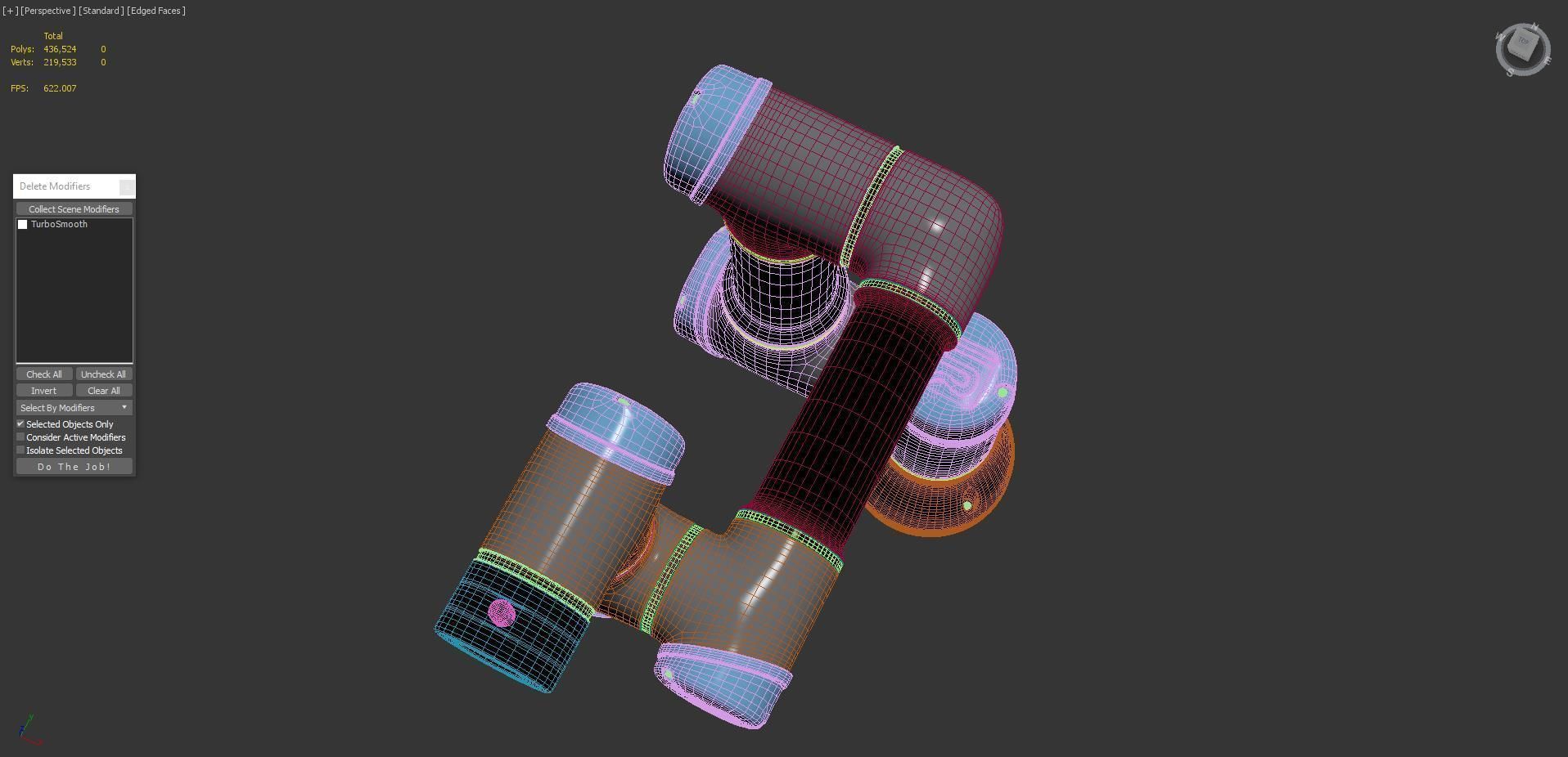 Photorealistic Universal Robots collaborative UR3 3D model_5