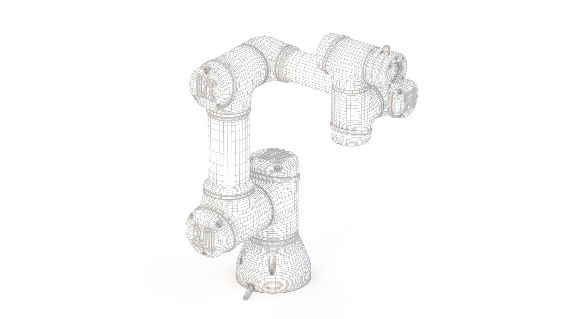 Photorealistic Universal Robots collaborative UR3 3D model_7