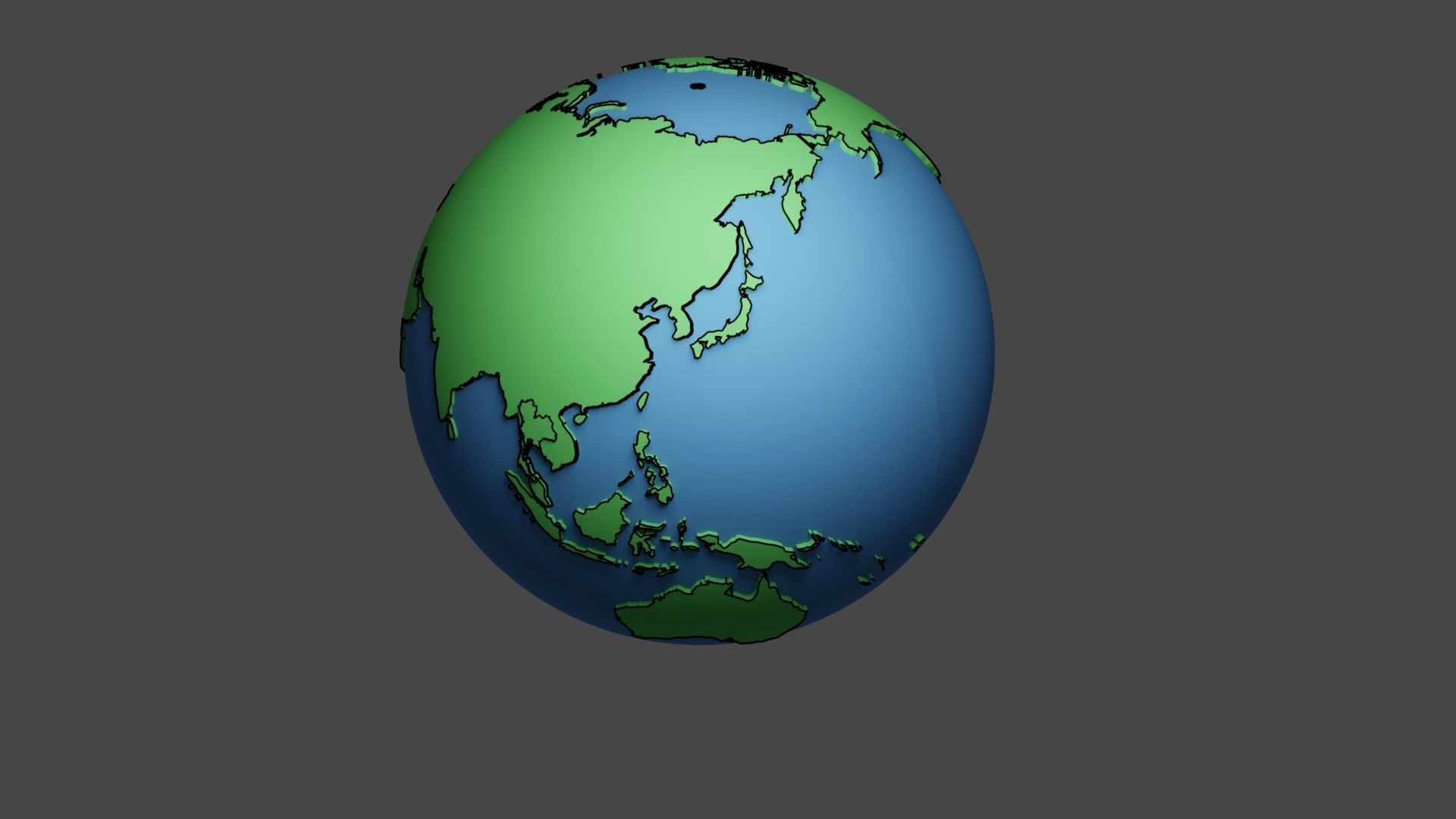 Earth model 3d 3D model_3