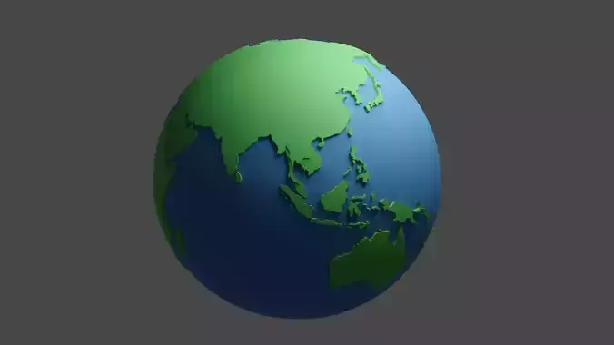 Earth model 3d