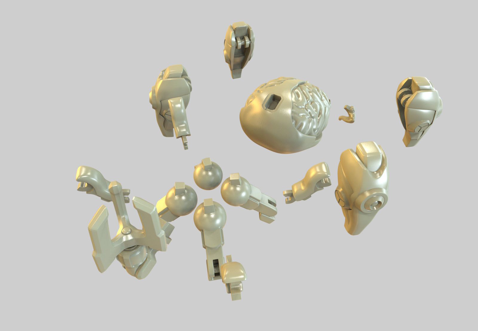 Arachnotron Collectible toy Doom Eternal 3D print model_7