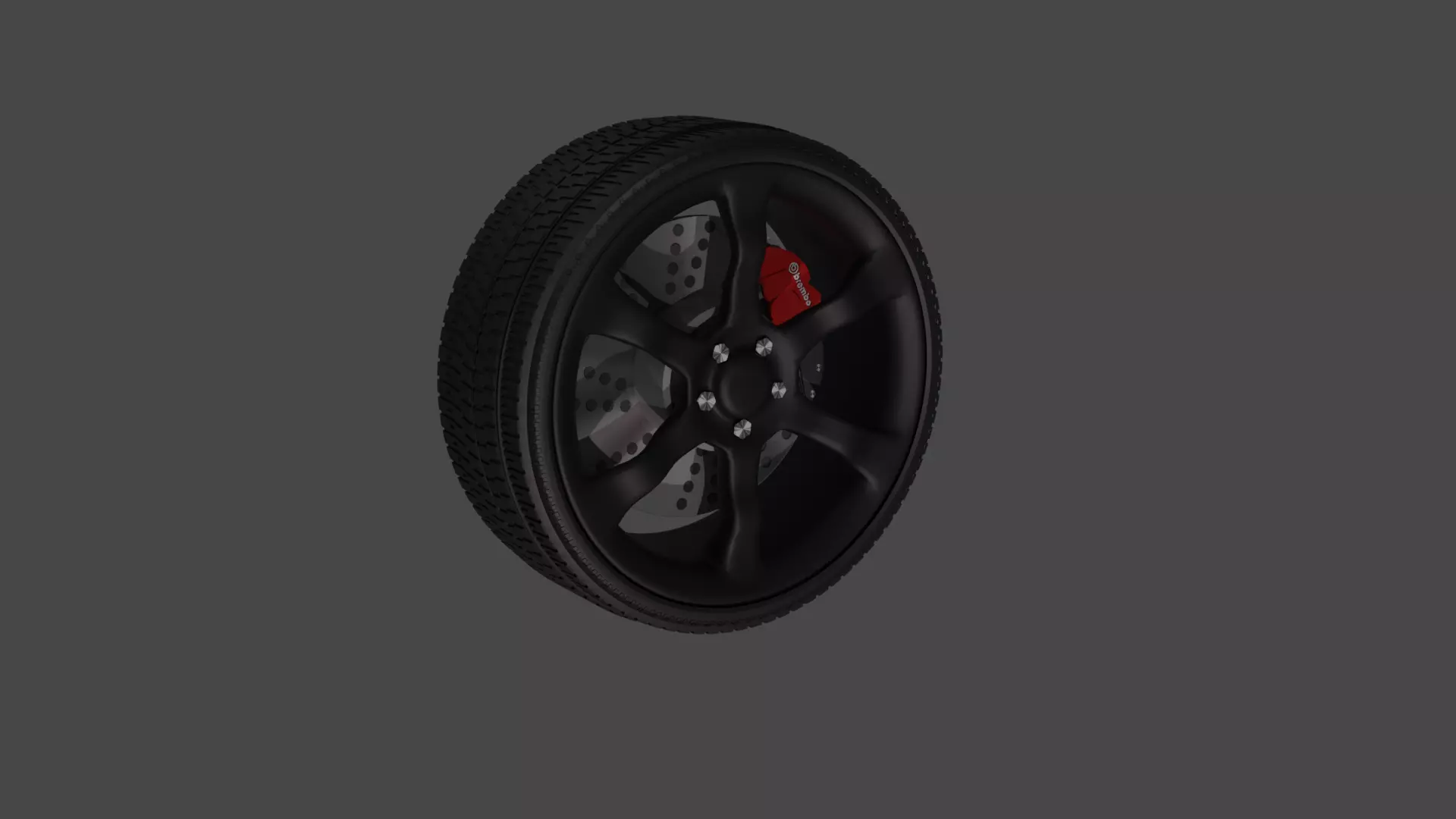 Tire Rim 3D model_0