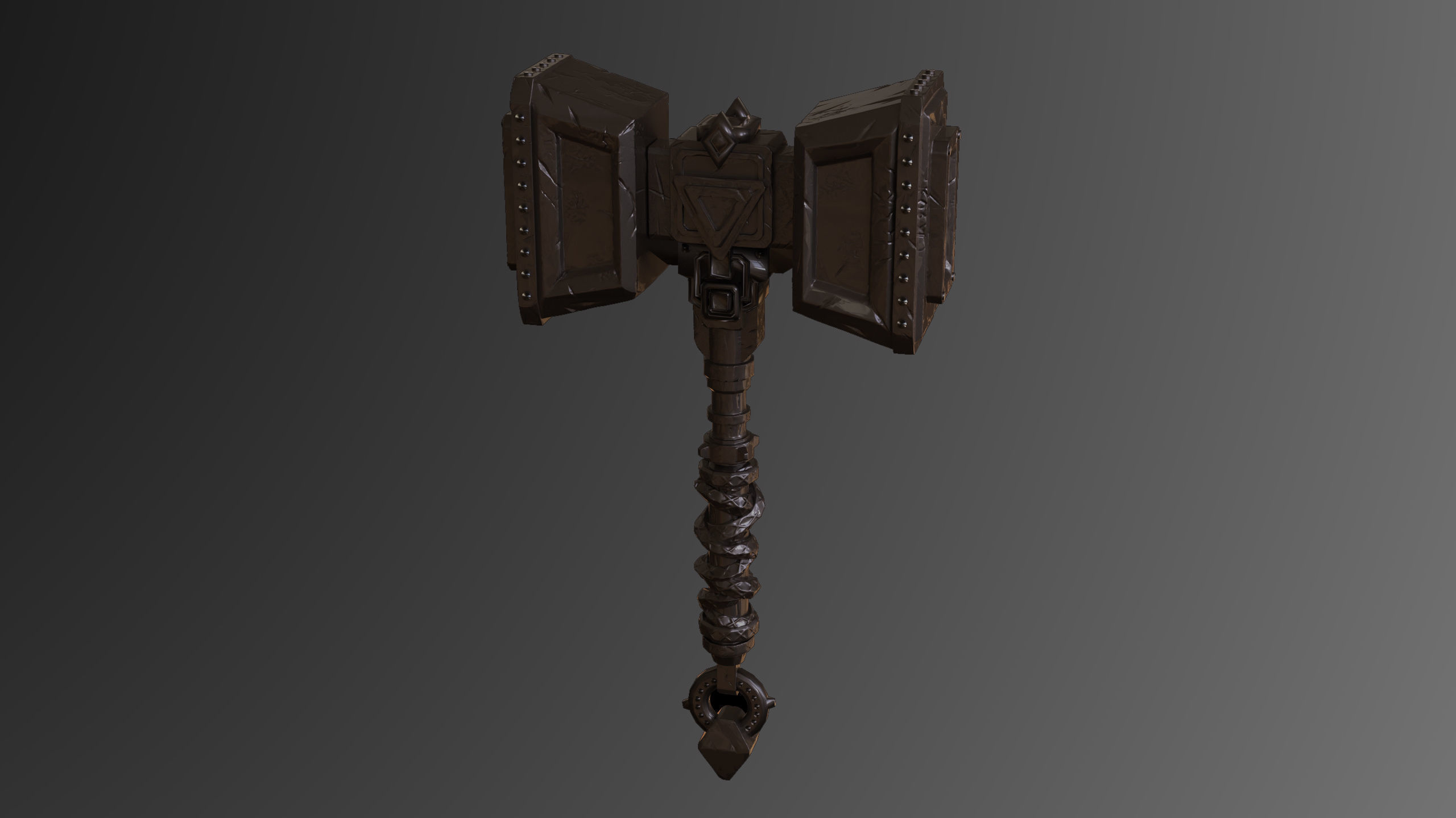 MEDIEVAL WEAPONS PACK 3D model_3