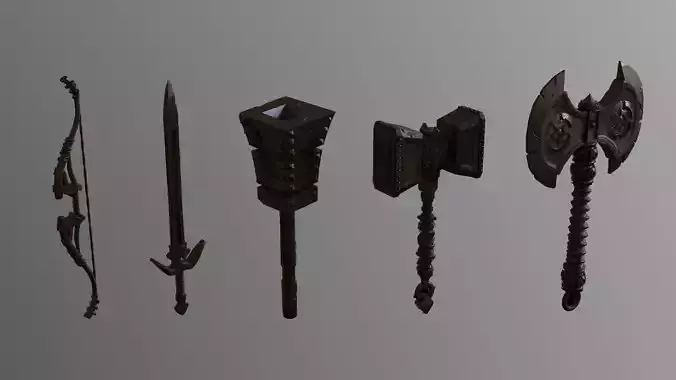 MEDIEVAL WEAPONS PACK
