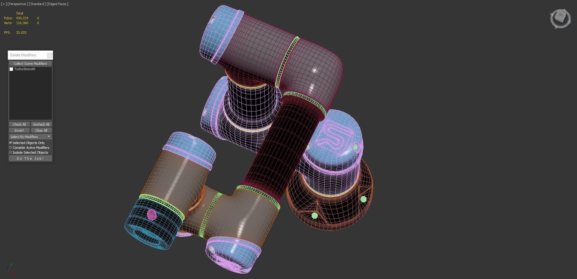 Photorealistic Universal Robots collaborative UR3E 3D model_5