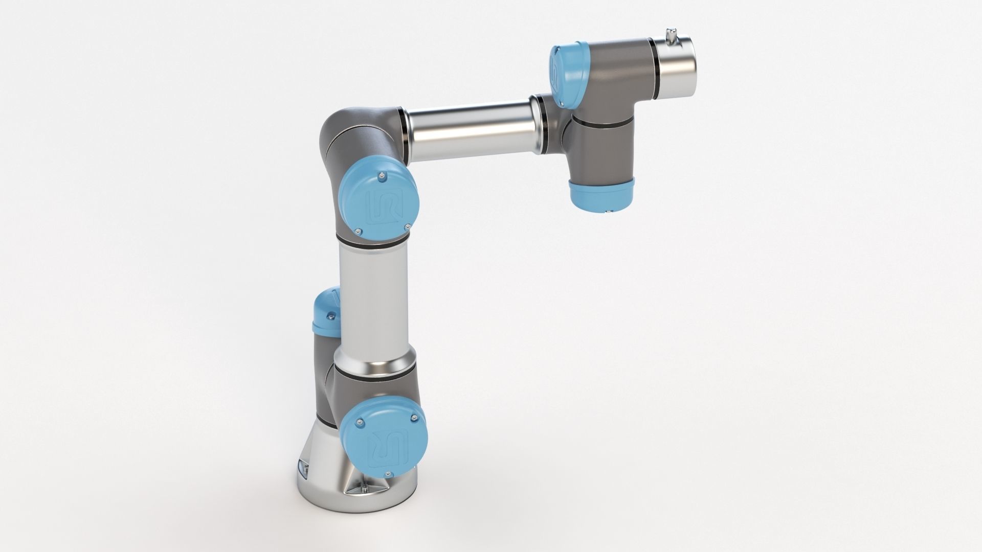 Photorealistic Universal Robots collaborative UR3E 3D model_13
