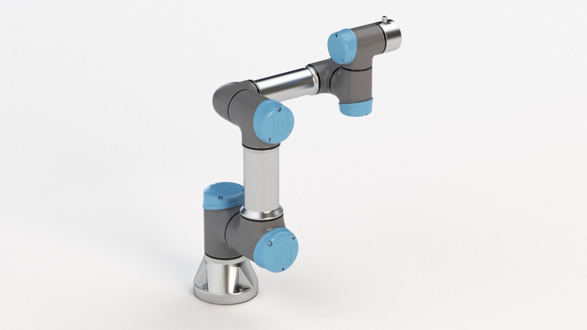 Photorealistic Universal Robots collaborative UR3E 3D model_14