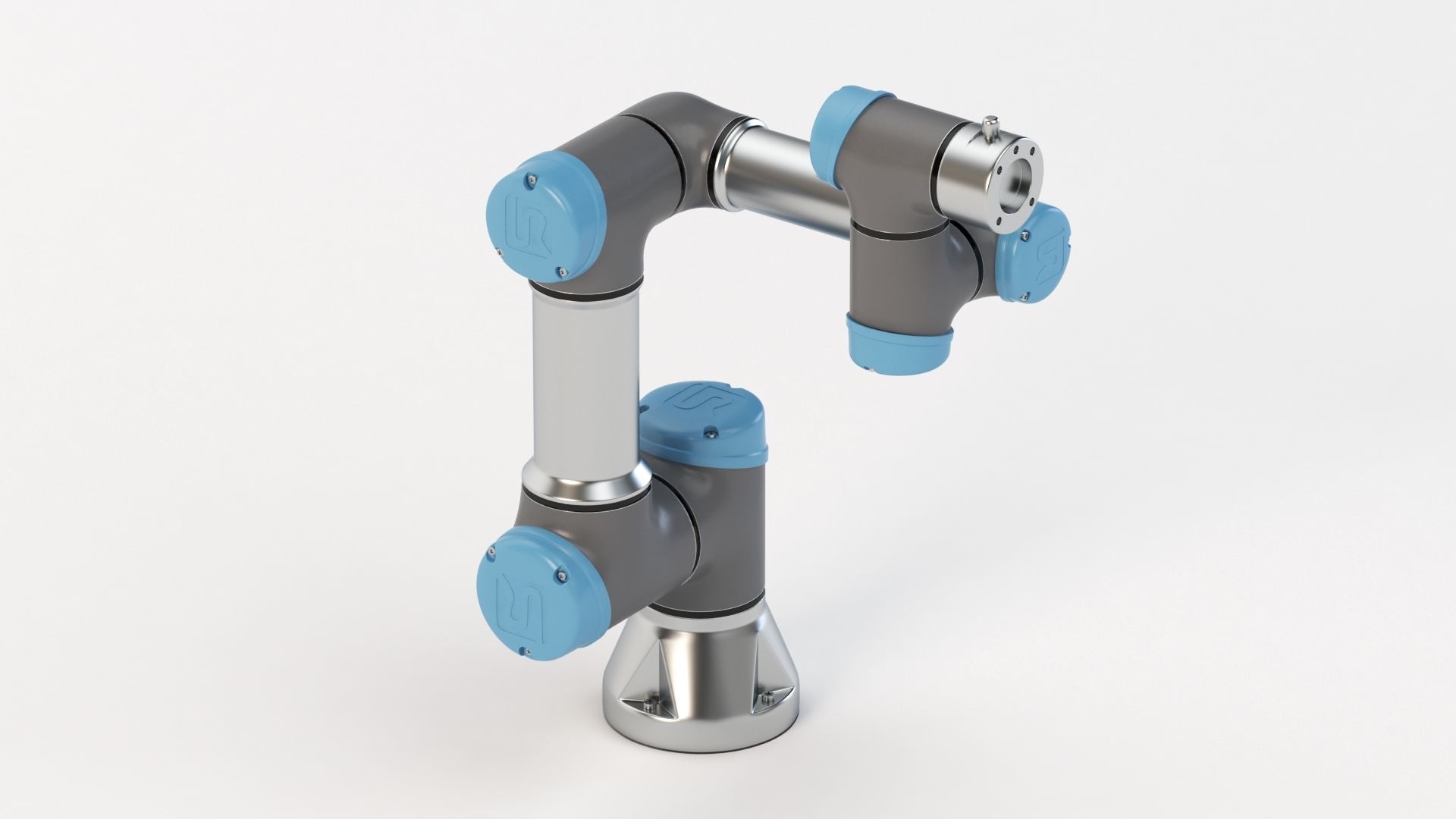 Photorealistic Universal Robots collaborative UR3E 3D model_1