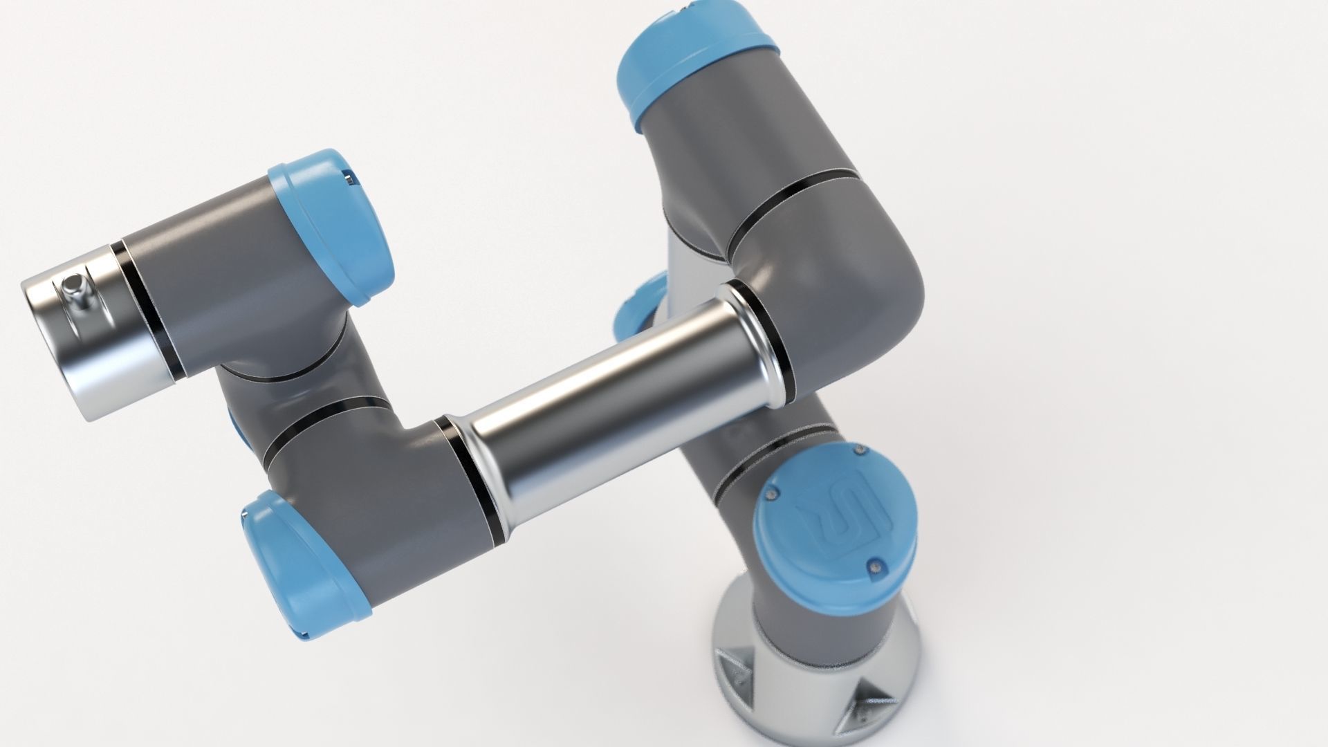 Photorealistic Universal Robots collaborative UR3E 3D model_7