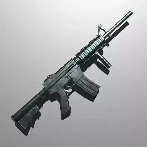 M4A1 Rifle Free low-poly 3D model
