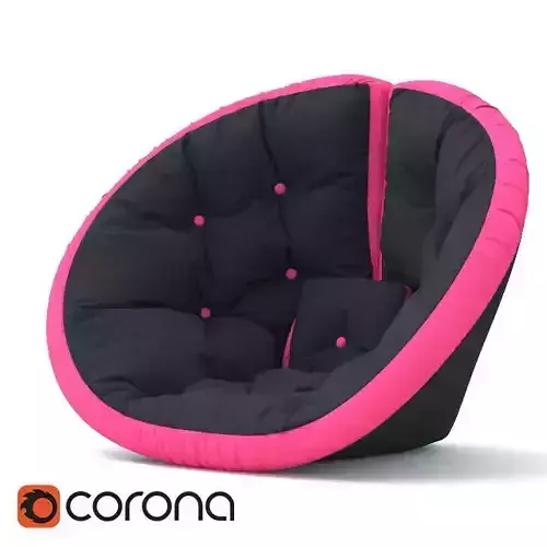 Soft chair 3D model