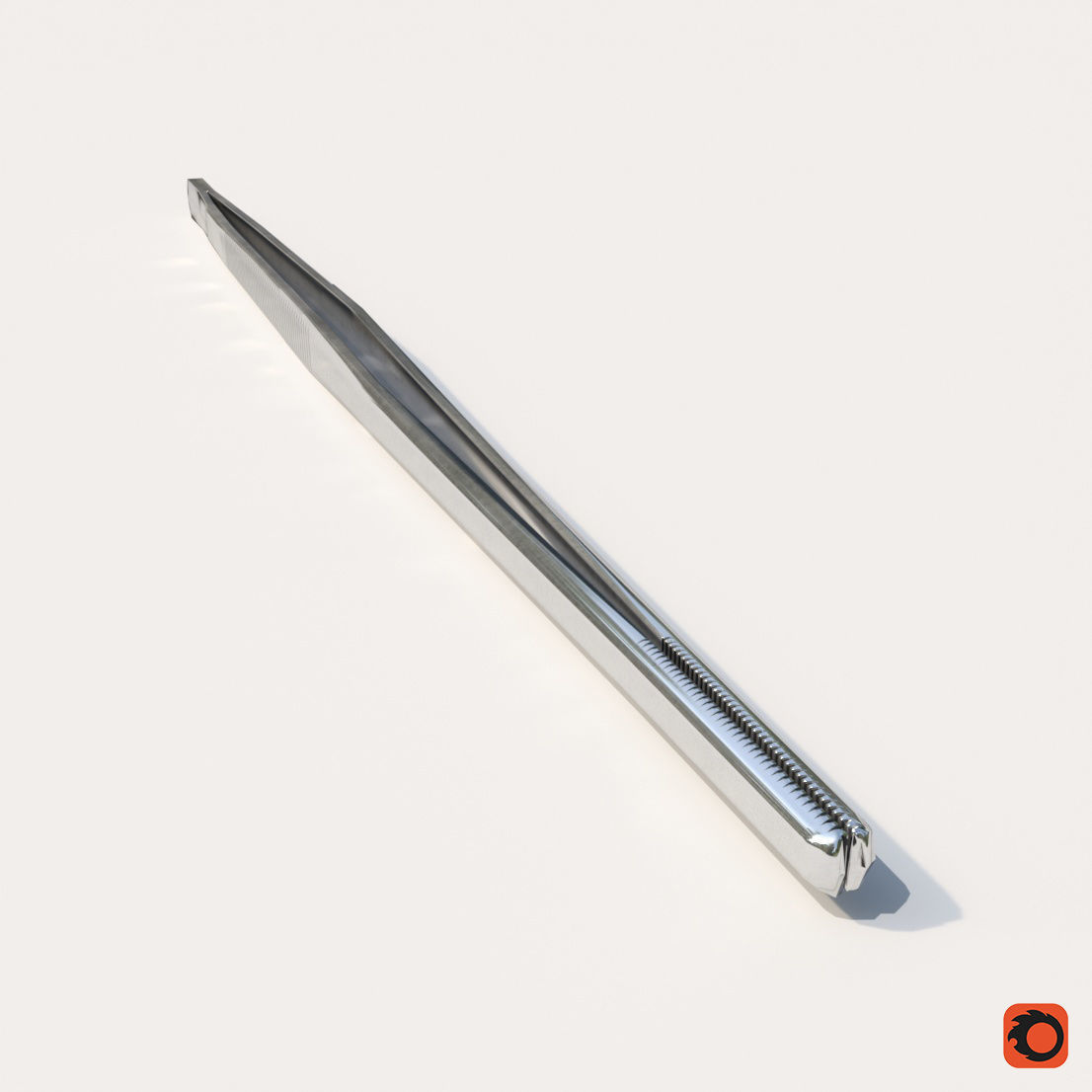 Tweezers PBR RIGED Low-poly 3D model_4