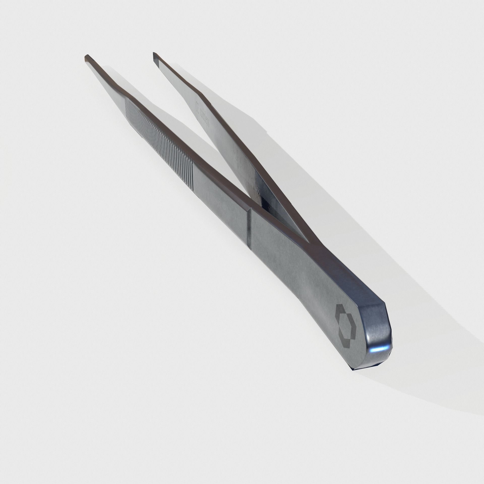 Tweezers PBR RIGED Low-poly 3D model_11