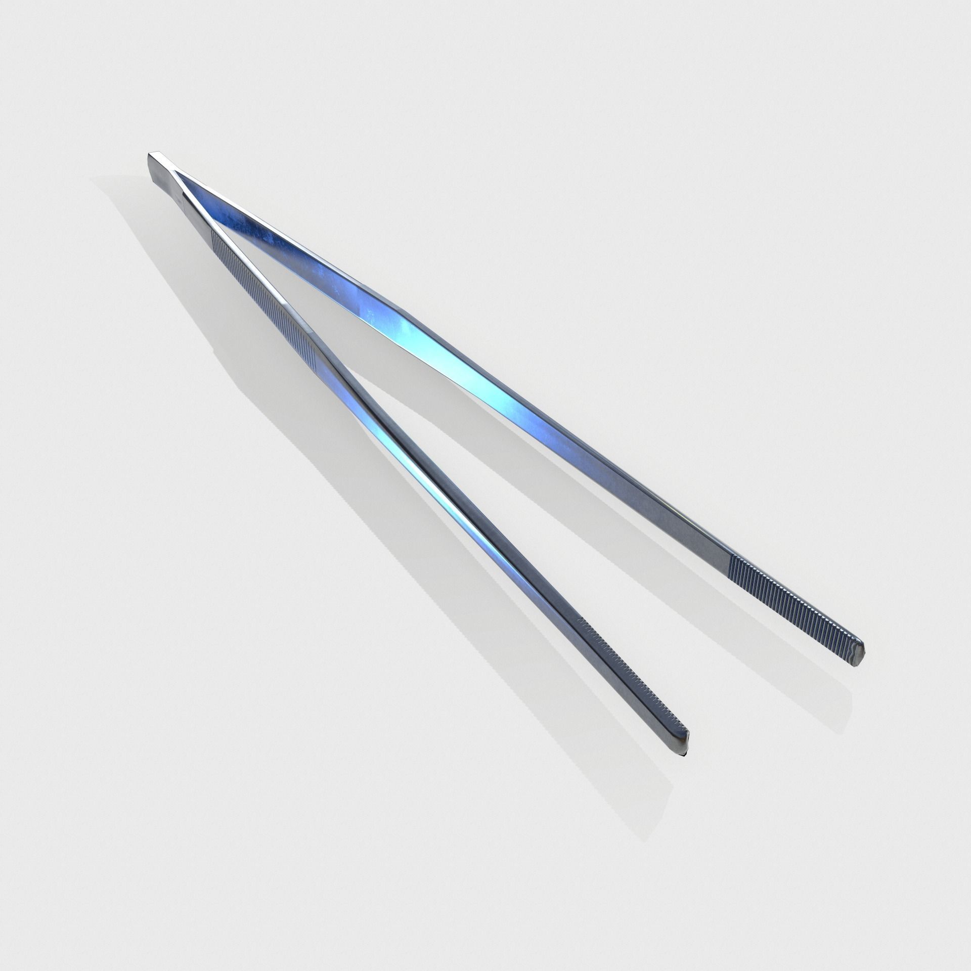 Tweezers PBR RIGED Low-poly 3D model_9