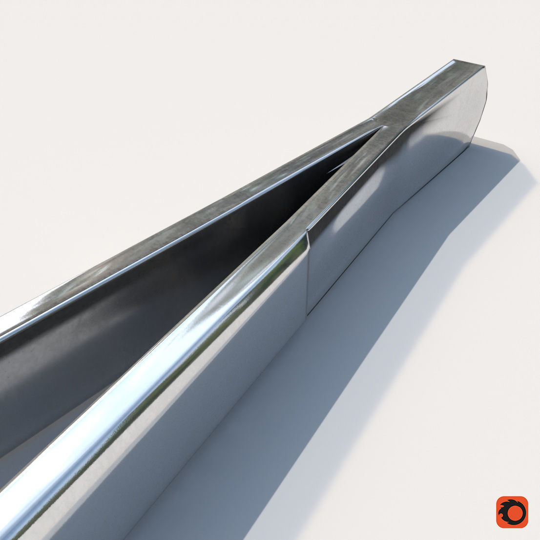 Tweezers PBR RIGED Low-poly 3D model_5
