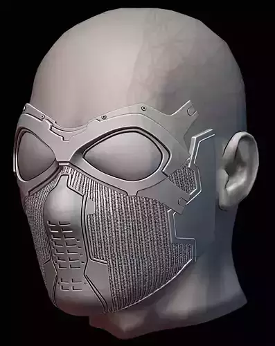Winter Soldier Mask 3D print model
