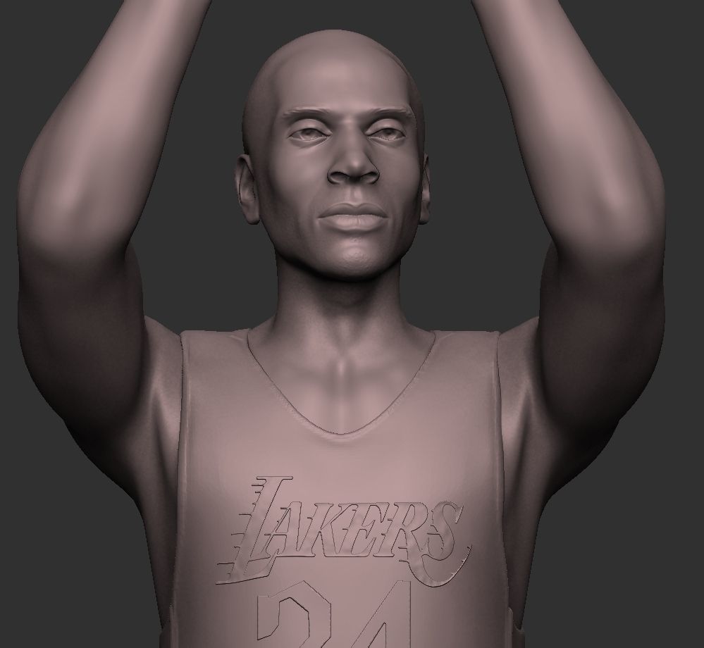 Kobe Bryant 3D print model_4