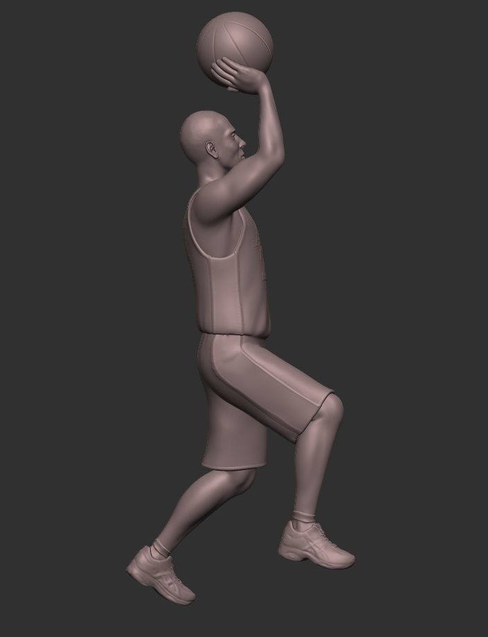 Kobe Bryant 3D print model_3