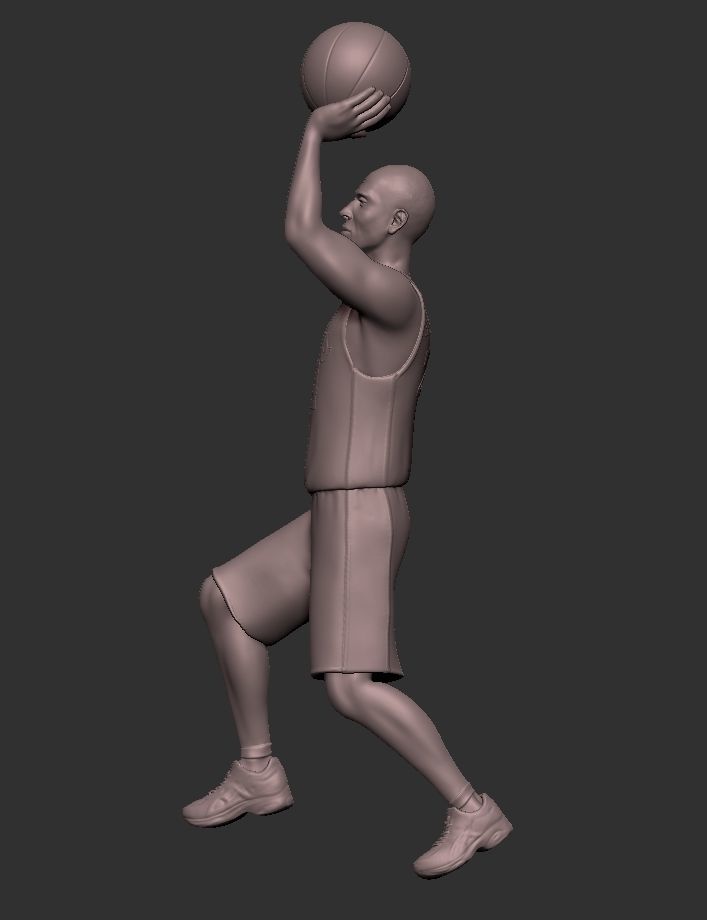 Kobe Bryant 3D print model_1