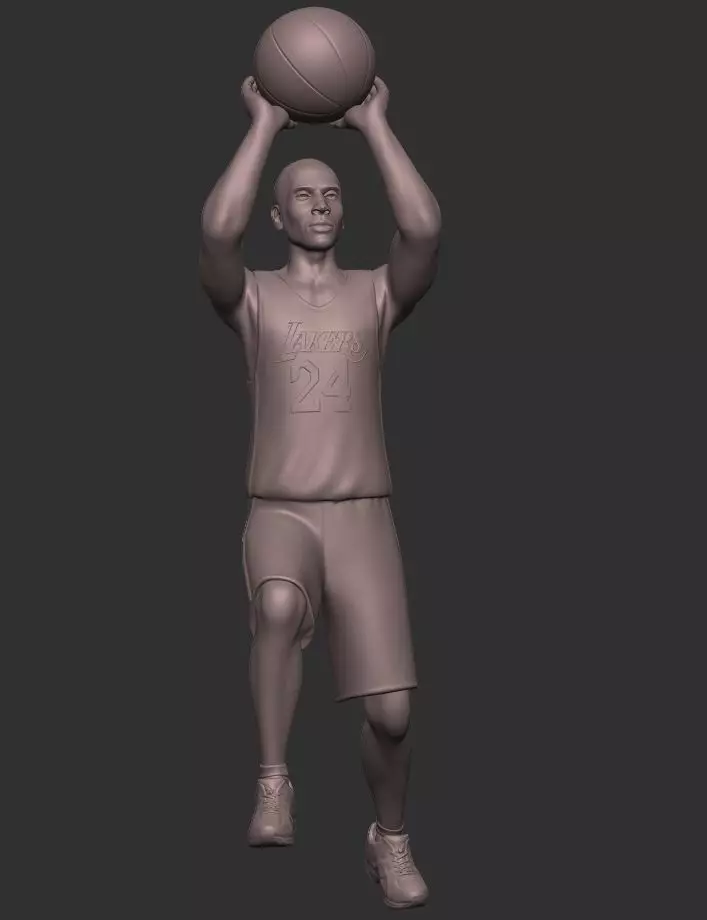 Kobe Bryant 3D print model_0