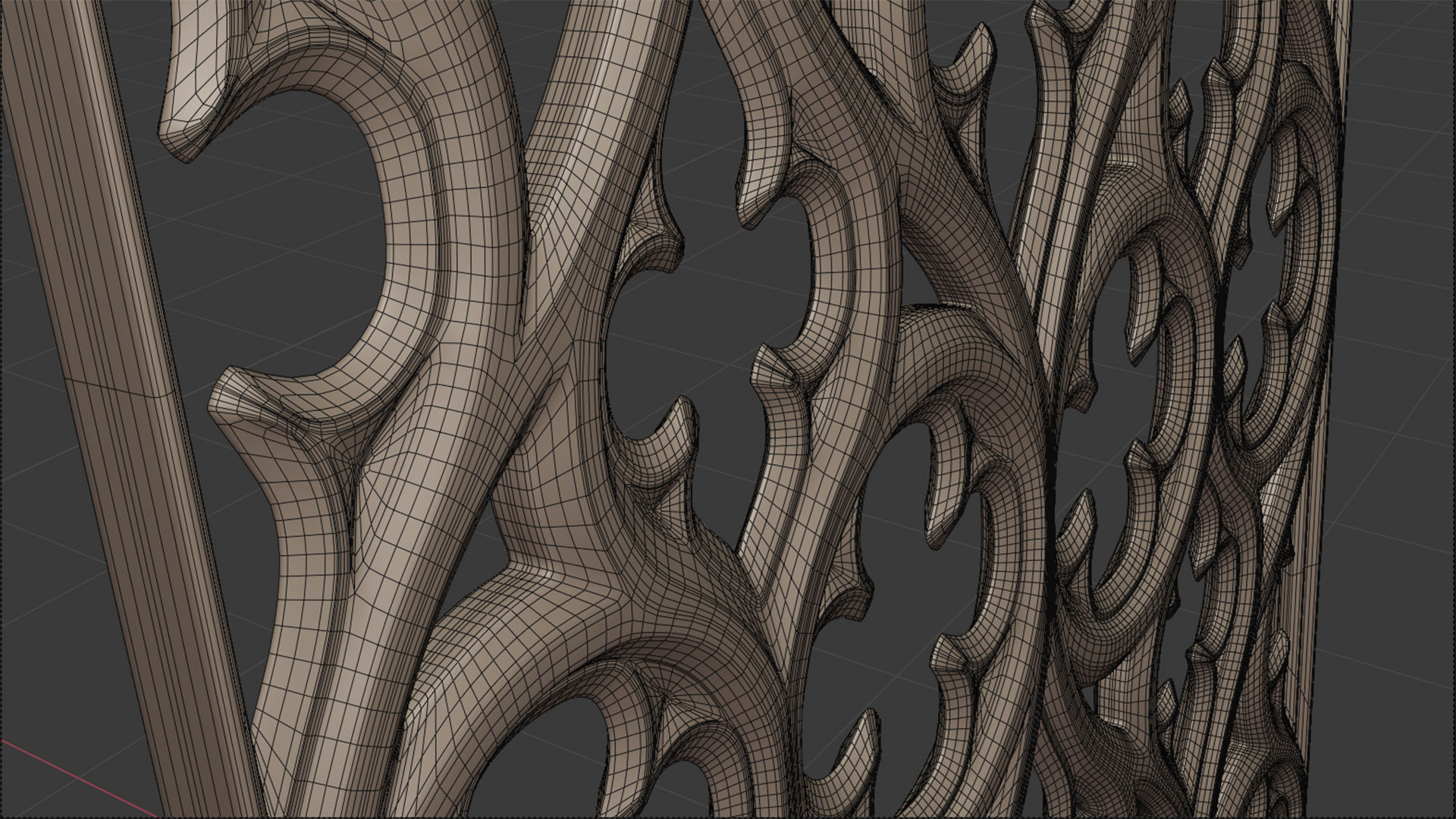 Paneling belonging to Carlisle Cathedral  1842 V2 3D model_3