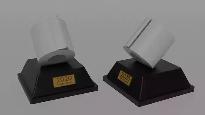 2020 Covid-19 Toilet Paper Statue