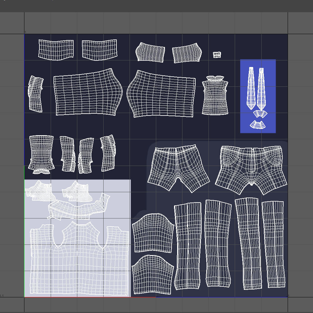 Business Man Cartoon 3D model_17