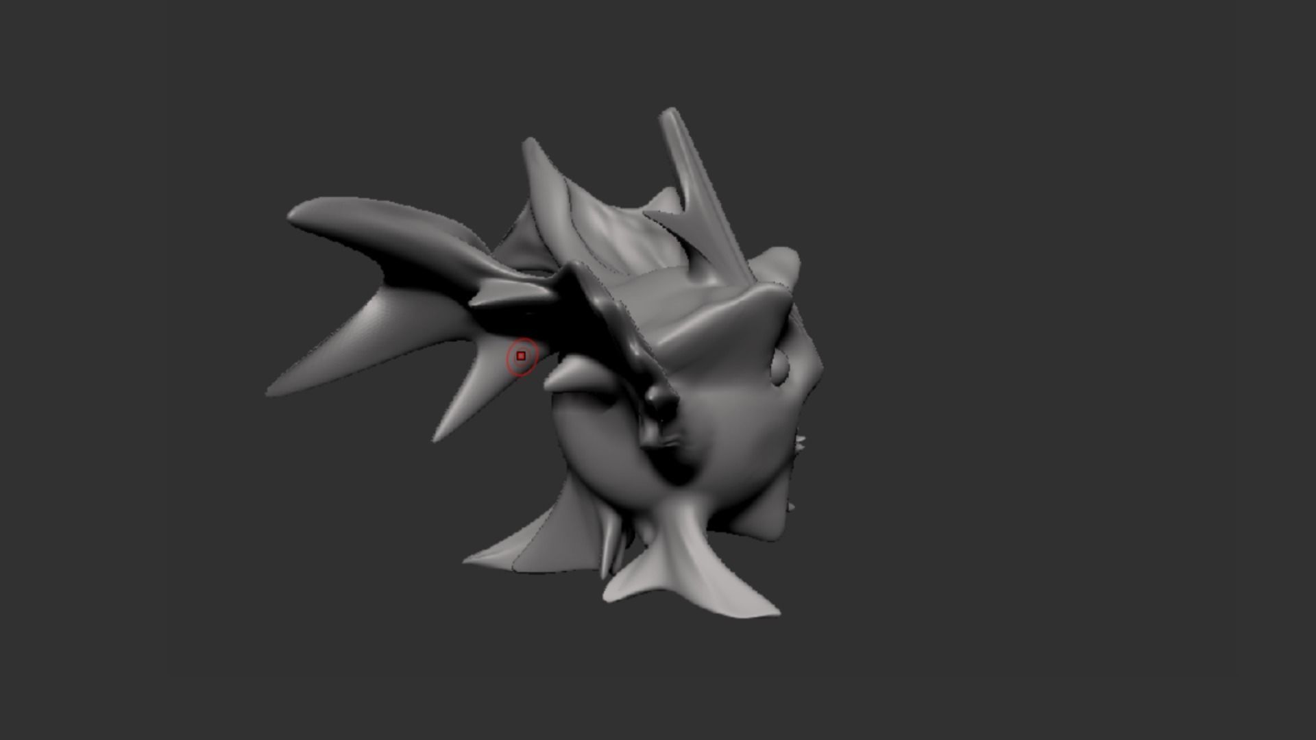 friend deer head with horns 3D print model_2