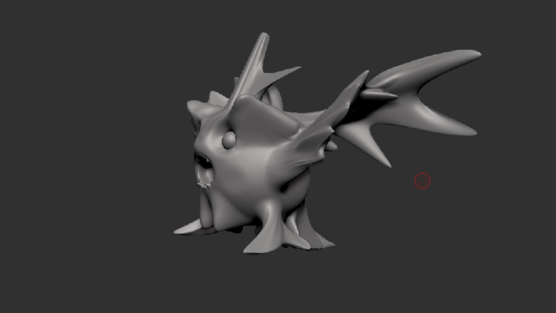 friend deer head with horns 3D print model_3