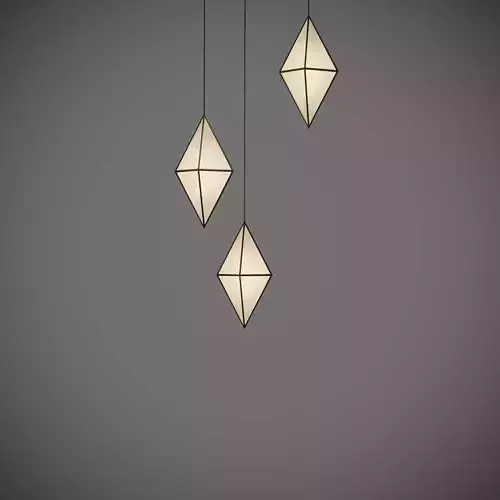 Ceiling Lamp 02 V-Ray