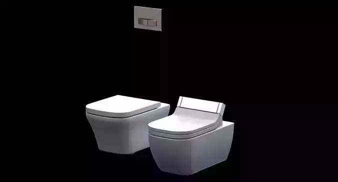 Duravit  happy D toilet 2 3D model