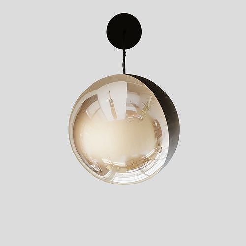 Ceiling Lamp 03 V-ray 3D model