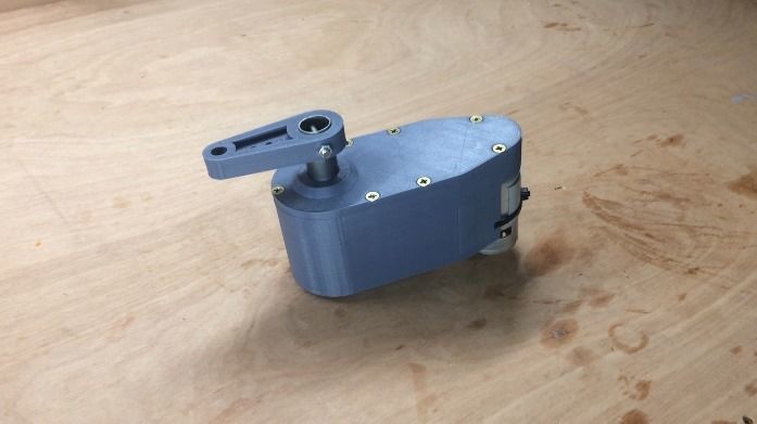 3D-printable High torque servo-gear reduction 3D print model_5