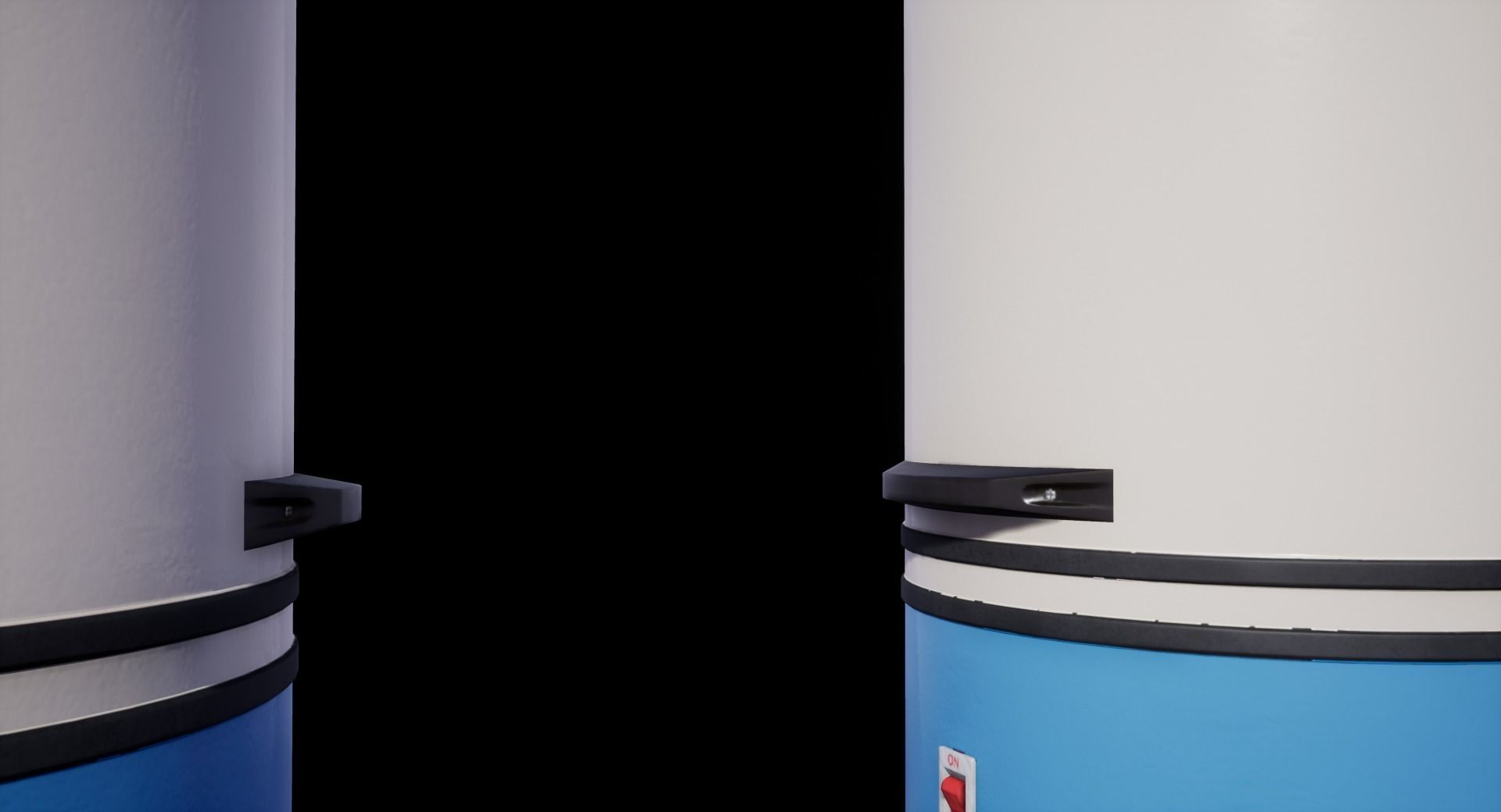 Old Soviet Washing Machine Low-poly 3D model_18